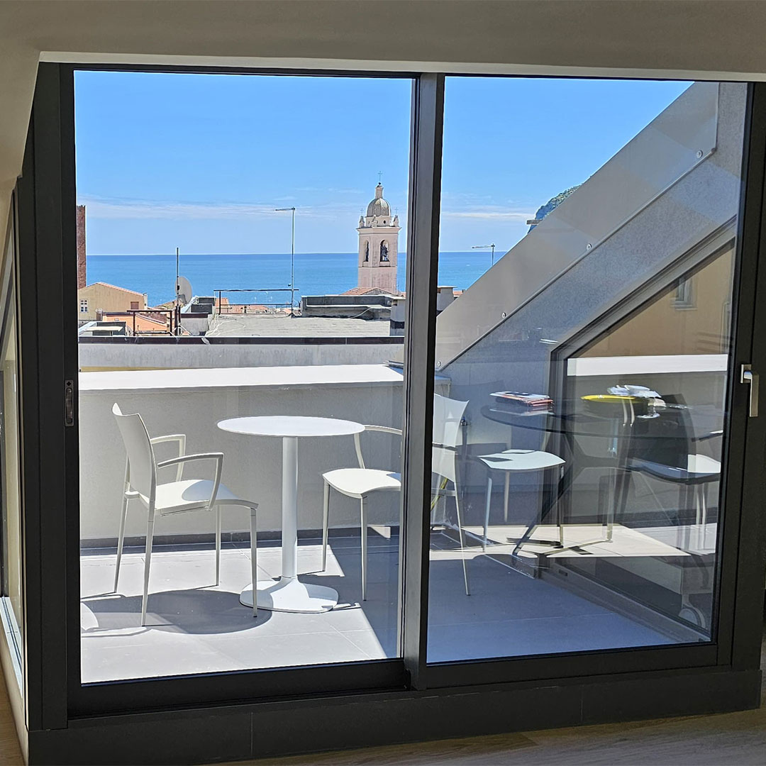 Scorrevole per terrazza a tasca – Fiamingo Savona Scorrevole per terrazza a tasca - Fiamingo Savona