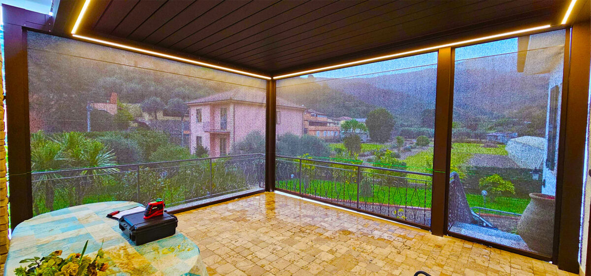Pergola Bioclimatica Garlenda – Fiamingo Serramenti Savona e Vado Ligure Pergola Bioclimatica Garlenda - Fiamingo Serramenti Savona e Vado Ligure