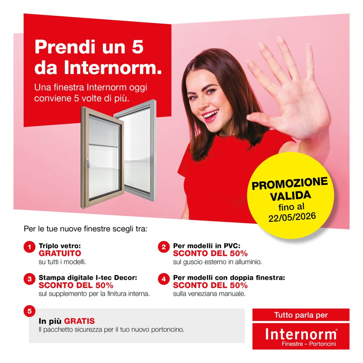 Promozione finestre - Serramenti Fiamingo Savona e Vado Ligure