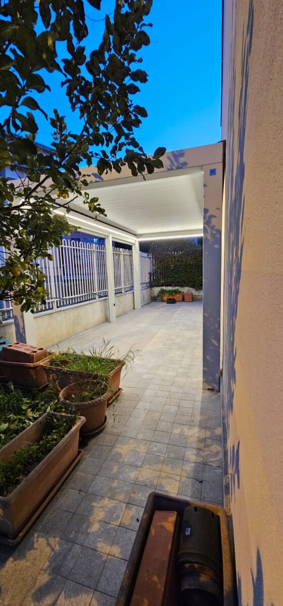 Pergola Bioclimatica Fiamingo Serramenti Savona