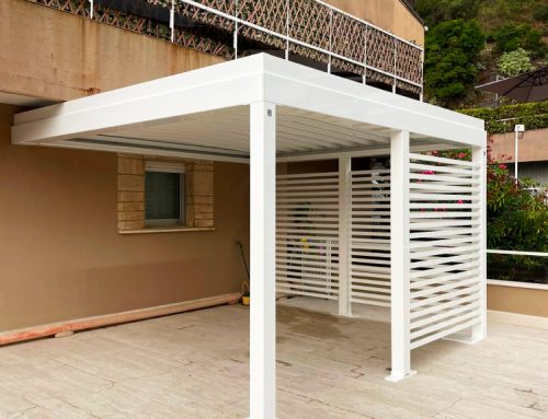 I nostri lavori: Pergola Bioclimatica BT GROUP